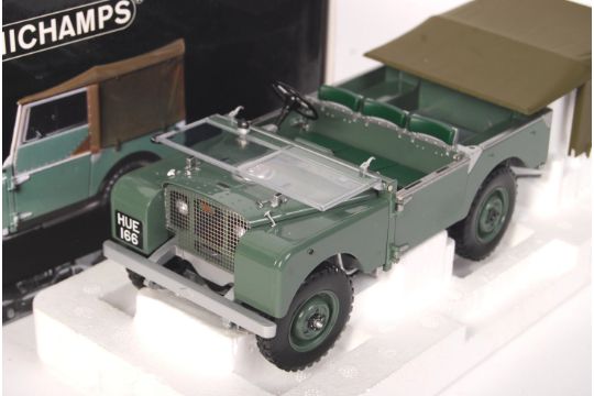 minichamps land rover