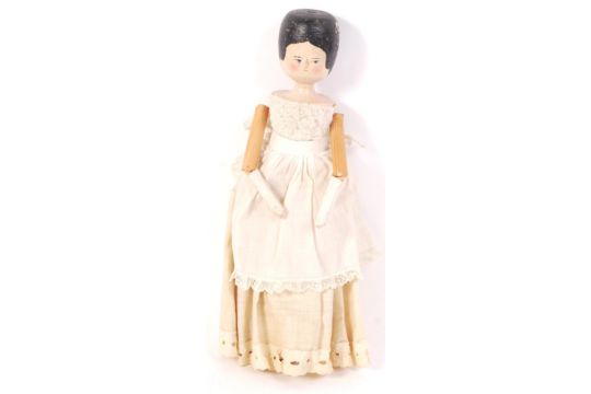 antique peg doll