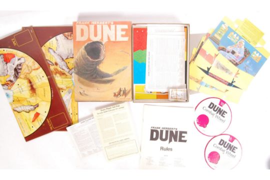 A Rare Vintage 1970 S Avalon Hill Games Made Dune Role Playing