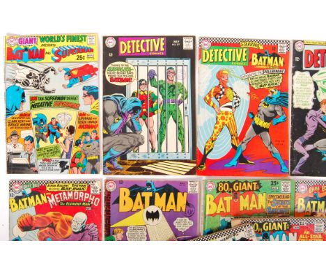 A good collection of original vintage 1960's DC Comics ' Batman ' and related comic books. Comprising:   Detective Comics: #3