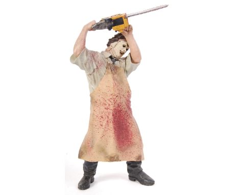 A McFarlane Toys made large 18" ' The Texas Chainsaw Massacre ' Leatherface action figure. With sound effects. Unboxed, compl