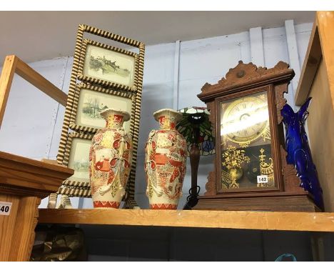 Mantle clock, lamp etc.