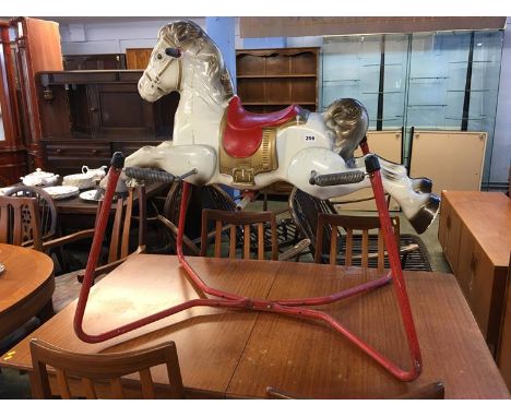 Mobo 'Prairie King'  tinplate rocking Horse