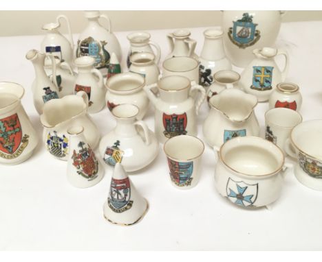 A collection of W.H Goss created China NO RESERVE