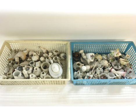 Collection of various ceramic items and other oddments.