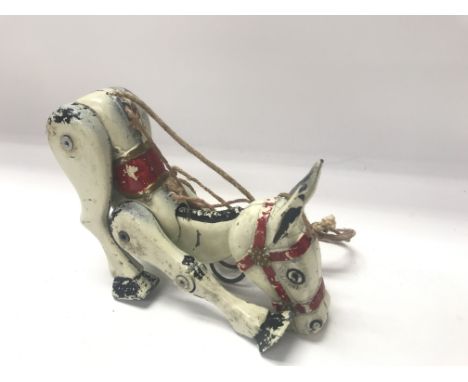 1950's "Muffin The Mule" puppet original strings