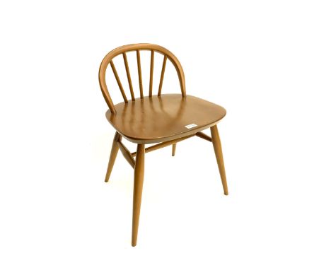 Ercol low hoop back chair Dimensions: Height:&nbsp;63cm&nbsp;