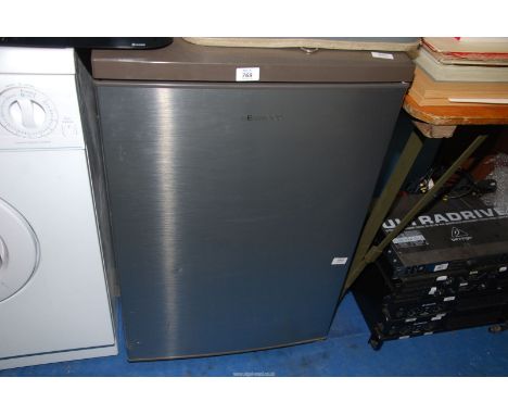 A "Kenwood" under counter fridge.