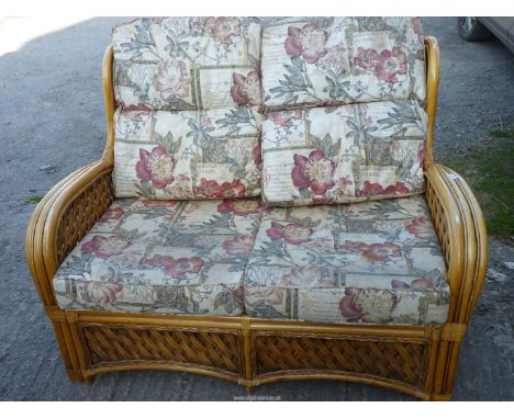Conservatory settee.