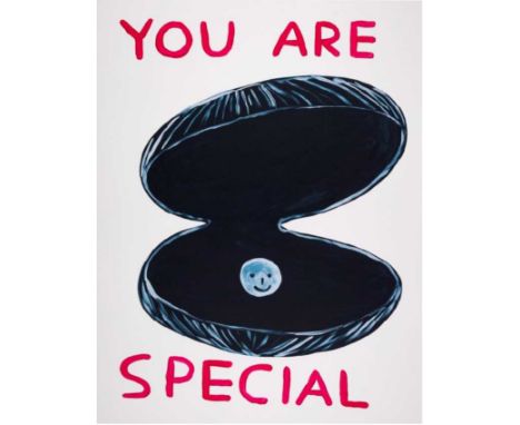 David Shrigley (British 1968-), 'Untitled (You Are Special)', 2018, screenprint in colours on 410gsm Somerset Tub Sized paper