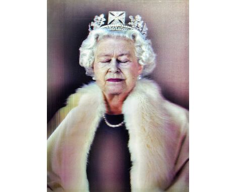 Chris Levine (Canadian 1960-), 'Lightness Of Being', 2011, 3D Lenticular print, signed and numbered from an edition of 200 in