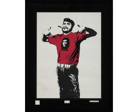 Dolk (Norwegian 1979-), 'Che', 2006, screenprint in colours on wove paper, signed, dated, and annotated 'Gift' in pencil, asi