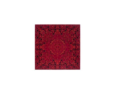 Damien Hirst (British 1965-), 'Nūr Jahān (H10-2)', 2022, giclée print on aluminium composite, screen printed with glitter, al