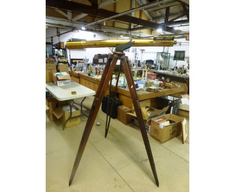 Large W. Watson and Sons Telescope and Star Identifier