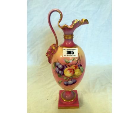 Royal Worcester fruit urn 18cm height