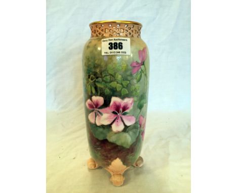 Royal Worcester flower vase 23cm height