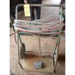 OXY ACETYNE BURNING UNIT SET (HOES, TIPS, GAUGES, CART)