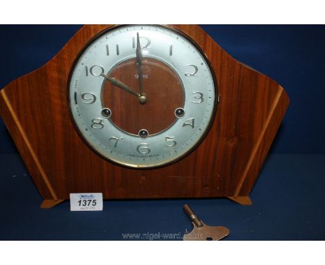 A Smiths 1960's Mantle clock.