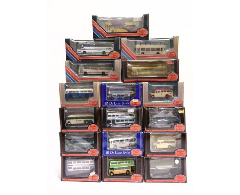 SEVENTEEN 1/76 SCALE EXCLUSIVE FIRST EDITIONS MODEL BUSES  including six in Southern Vectis liveries, each mint or near mint 
