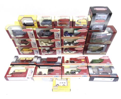 TWENTY-FIVE 1/76 SCALE DIECAST &amp; OTHER MODEL COMMERCIAL VEHICLES  by Trackside (21); Exclusive First Editions (2); and Po