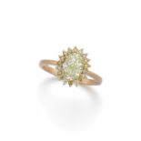 Fancy Colour Diamant-Ring