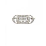 Diamant-Brosche