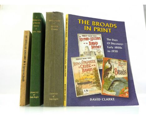 Geo A. Stephen: 'Books on the Broads, A Chronological Bibliography', Norwich, 1921, Frank C. Chambers copy, interleaved with 