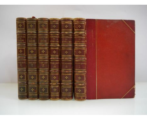Eugene Viollet-Le-Duc: 'Dictionnaire Raisonne du Mobilier Francais de L'Epoque Carlovingienne a la Renaisscane', Paris, Morel