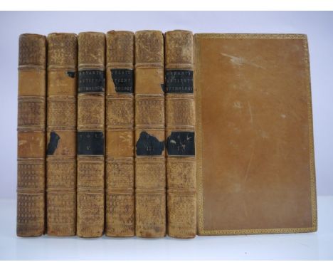 Jacob Bryant: 'A New System, or, an Analysis of Antient Mythology' 1807, third edition, six volumes, engraved plates by Le Ke
