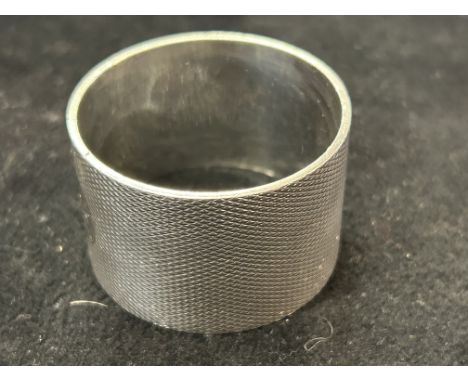 Silver Napkin ring Collect &amp; Anderson (London) George V 1930 54g 