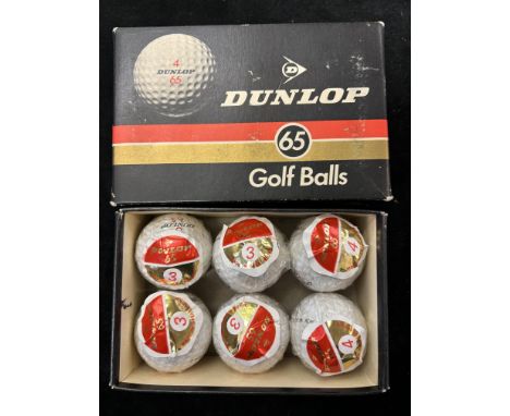Dunlop 65 golf balls - all in original packages 