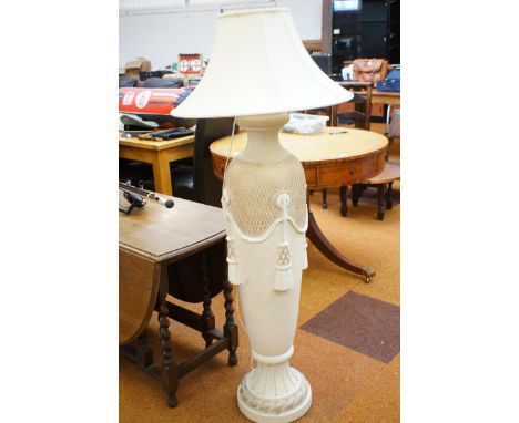Modern oversized floor lamp Approx 5ft 