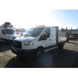 2016 66 reg Ford Transit 350MWB Tipper (Noisy Engine / Smoking) (Direct United Utilities Water)