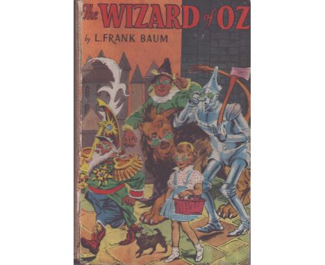 The Wizard of Oz, by L. Frank Baum. Published by Hutchinson and Co., London, Melbourne. Undated. 96 pages. Publisher's pictor