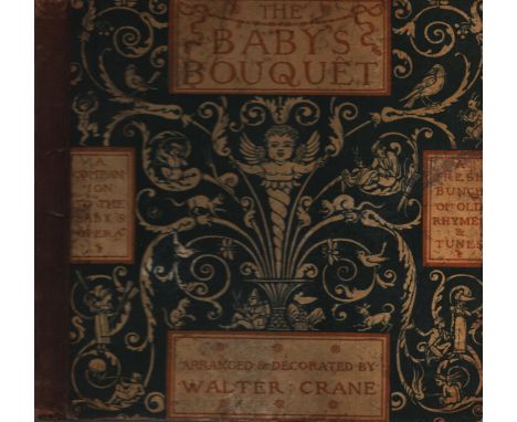 The Baby's Bouquet, by Walter Crane. Decorated by Edmund Evans. Published by George Routledge. First edition 1878. Inner hing