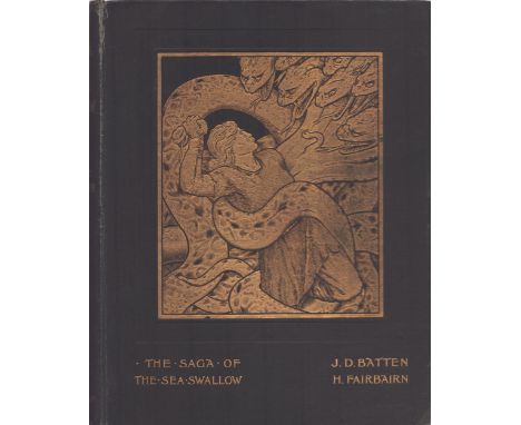 The Saga of the Sea-Swallow with the Story of Greenfeather the Changeling, told by Maidie Dickson. Illustrated by J. D. Batte