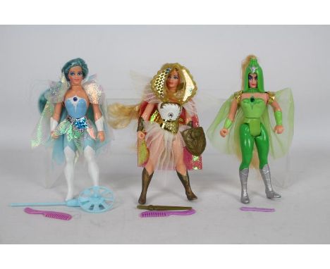 Mattel, She-Ra Princess of Power, MOTU - Three loose vintage She-Ra Princess of Power action figures. Lot consists of 'She-Ra