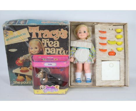 Palitoy, Hasbro - Two boxed vintage childrens toys. Lot includes a Palitoy Traceys Tea Party which includes doll and te set -