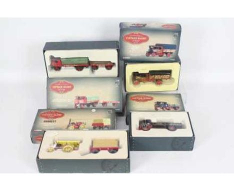 Corgi Vintage Glory - Four boxed diecast 1:50 scale Limited Edition steam vehicles. Lot consists of Corgi Vintage Glory #8000