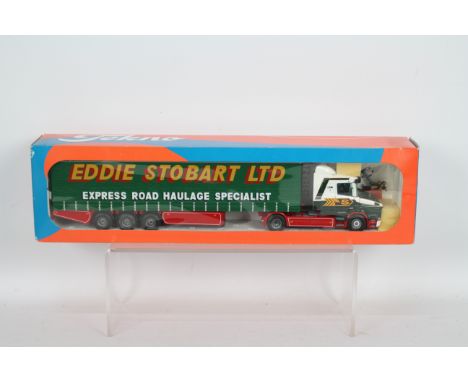 Tekno - A boxed 1:50 scale Tekno #89 'The British Collection' Scania T 380 'Eddie Stobart Ltd.'. The model appears Mint in a 