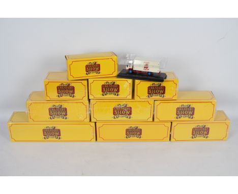Atlas Editions - Ten boxed Atlas Editions 'The Greatest Show on Earth' diecast model vehicles. All but one of the models are 