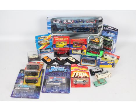 Cararama - Corgi - Funline - 26 x boxed / carded models including Funline 1956 Ford Pickup x 2, Michael Schumacher Collection