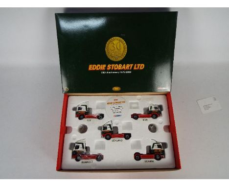 Corgi - A boxed Corgi #76901 Limited Edition 'Eddie Stobart Ltd. 30th Anniversary 1970-200' set. The set containing five trac