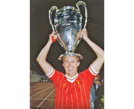 Football Phil Neal signed 12x8 Liverpool European Cup colour photo. Philip George Neal (born 20 February 1951) is an English 