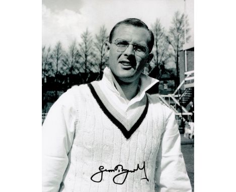 Cricket Geoffrey Boycott signed Yorkshire 10x8 vintage black and white photo. Good condition. All autographs come with a Cert