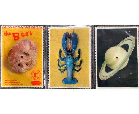 Vinyl Records – Picture Discs including The B52’s – Rock Lobster – BFTL1 (Limited Edition Picture Disc, Lobster Art); Rock Lo