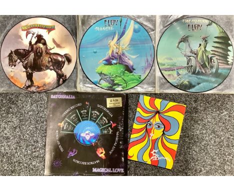 Vinyl Records – Picture Discs including Eloy – Planets – HMI PD1 (Picture Disc); Time To Turn – HMI PD3 (Picture Disc); Molly