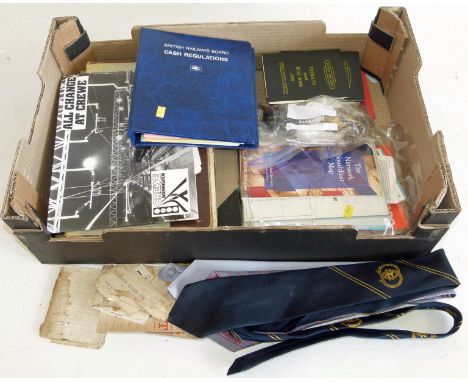 A collection of Great Western and British Railways items to include, a GWR counterfoil ticket book dated 1873,10th July 1953 