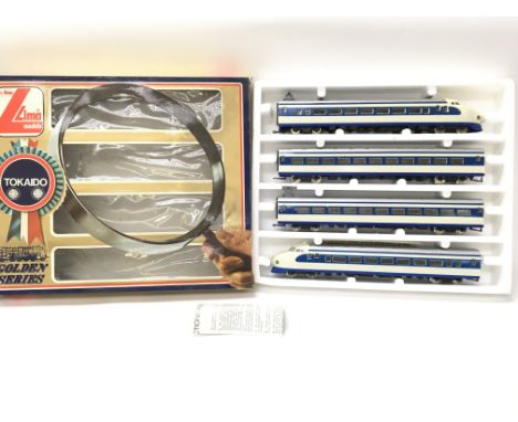 A Boxed Lima 00 Gauge Japanese 4 Car Shinkansen. Golden Series.