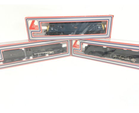 3 X Boxed Lima 00 Gauge Locomotives. Including King George the V.